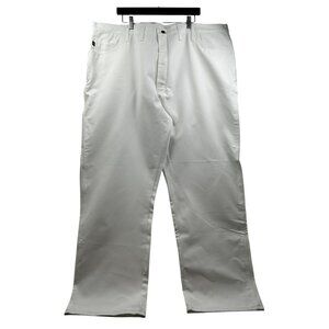 Red Kap Pants Mens 48x32 White Utility Painter Carpenter *PLS READ DESCRIPTION**